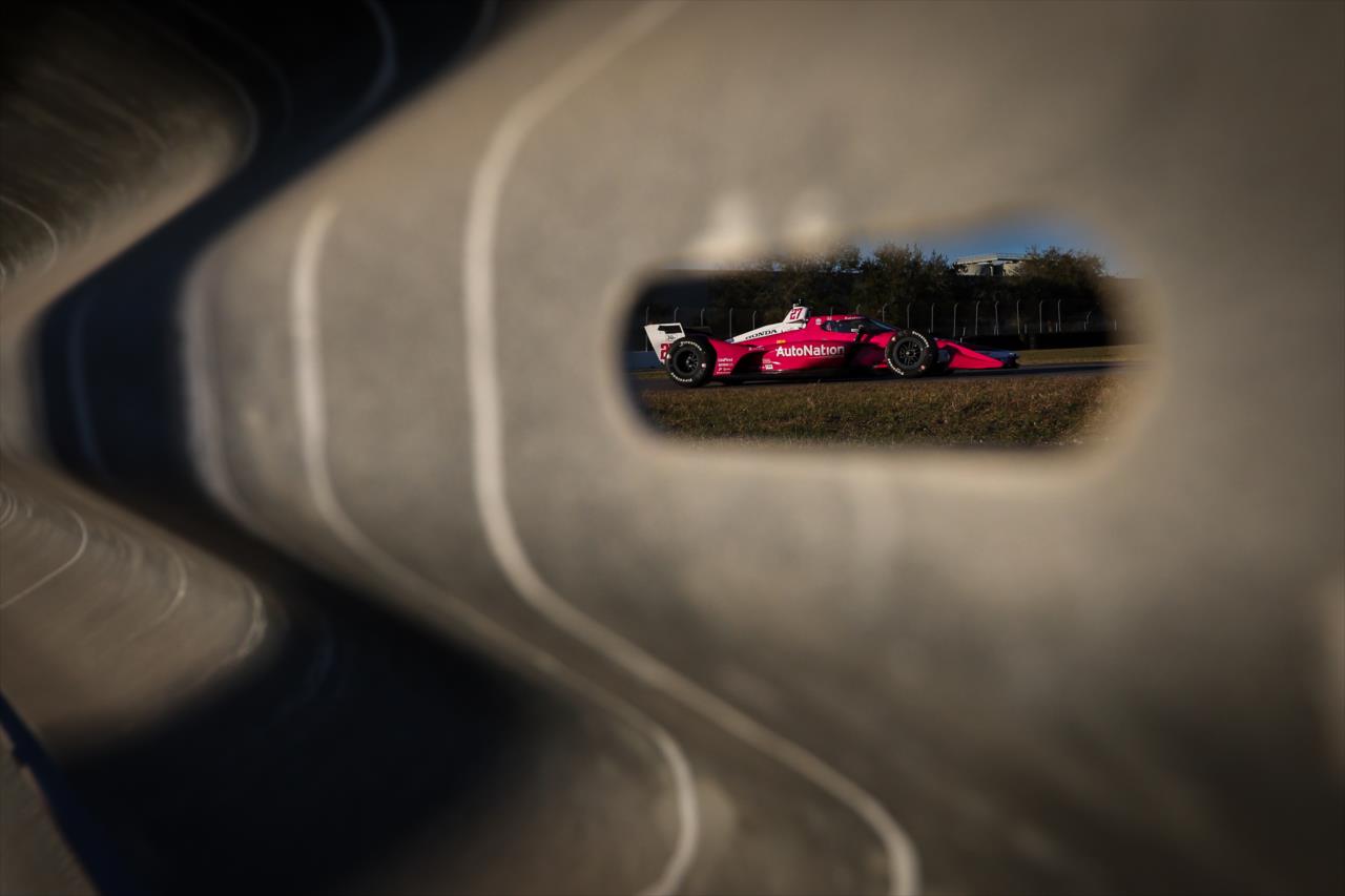 Kyle Kirkwood - Sebring International Raceway Test - By: Chris Owens -- Photo by: Chris Owens